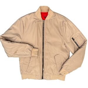 Killion Tan MA-1 Bomber Jacket Mens M